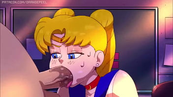 sailor moon throat bulge